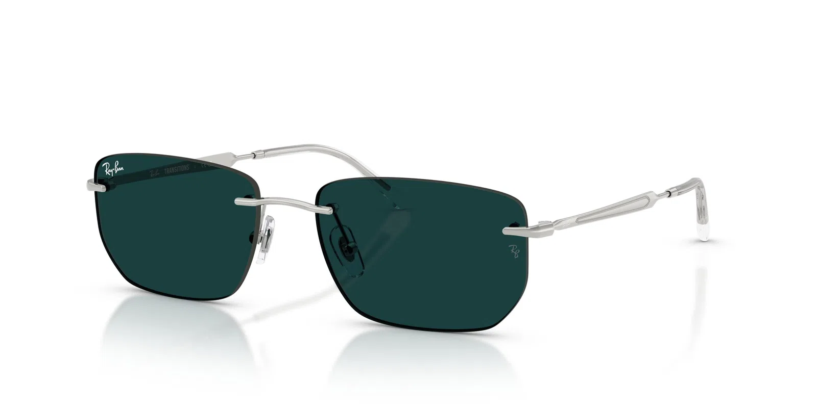 Ray-Ban 3768 Sunglasses - Silver - view 5